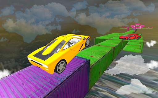 Racing Car:Impossible Tracks Sky Adventure 3D screenshot 6