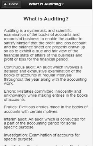 Auditing скриншот 2
