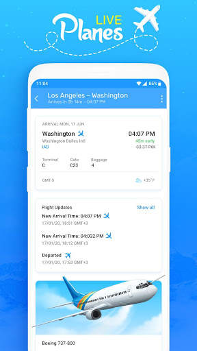 Live Flight Tracker - Planes Live & Radar screenshot 4