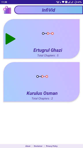 InfiVid • Ertugrul Ghazi and Kurulus Osman screenshot 1