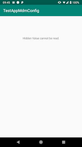 Test App MDM Config screenshot 1