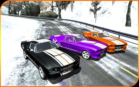 piste de neige édition de course de voiture screenshot 3