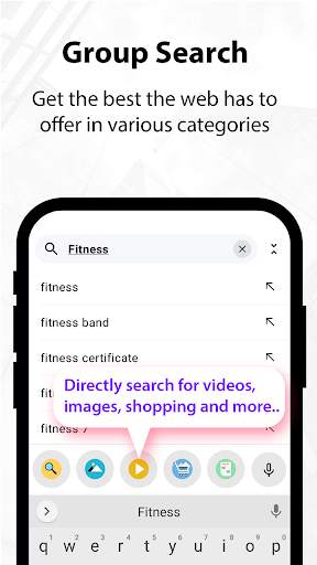Cave Browser - Fast web search screenshot 2