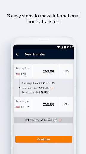 NobelApp Money Transfers + Calls स्क्रीनशॉट 1