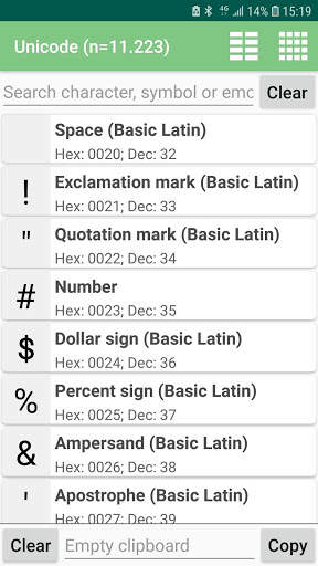 Unicode यूनिकोड screenshot 1