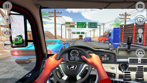 In Truck Driving: Euro Truck screenshot 2