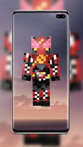 Kamen Rider Minecraft Skin screenshot 5
