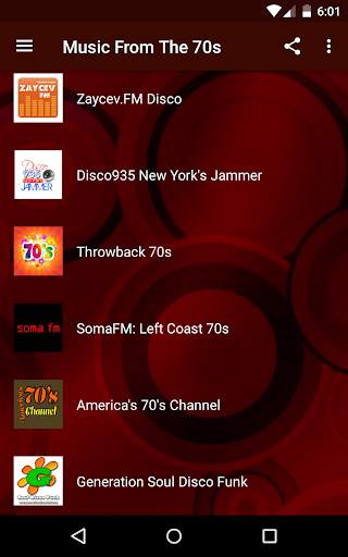 Music From The 70s - Disco, Funk, Rock 2 تصوير الشاشة