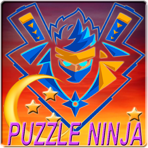 Warrior ninja puzzle game icon