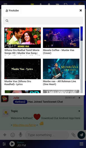TAMILSWEET - Tamil Chat Room screenshot 5