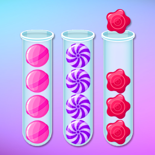 Sort the candies color icon