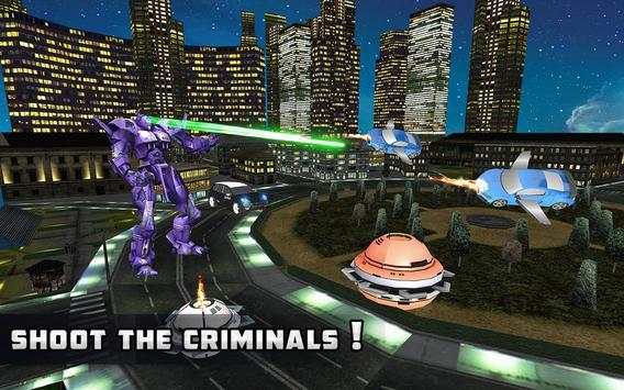 Police Transformation Robot: Police Car Robot Wars screenshot 2