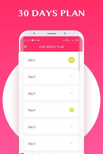 30 Day Weight Loss Challenges screenshot 1