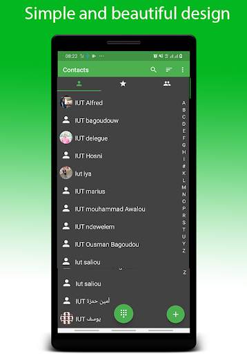 Contacts    screenshot 1
