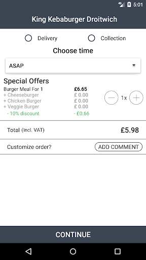 King Kebaburger Droitwich screenshot 3