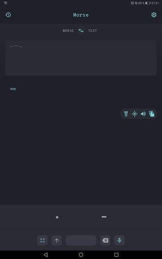 Morse screenshot 5