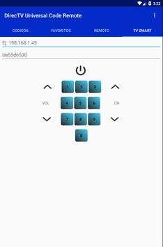 Control code for DirecTV 6 تصوير الشاشة