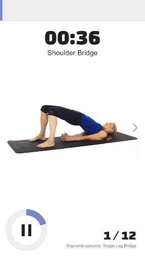 Ejercicios de pilates en casa screenshot 2