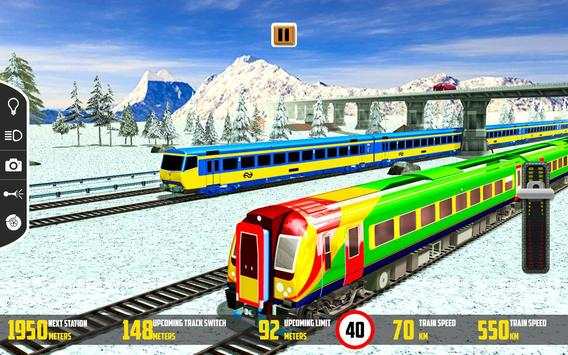 European Train Racing 3D – Simulator Game 2017 screenshot 1