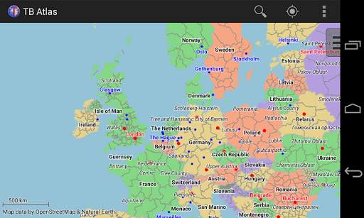 TB Atlas & World Map screenshot 7