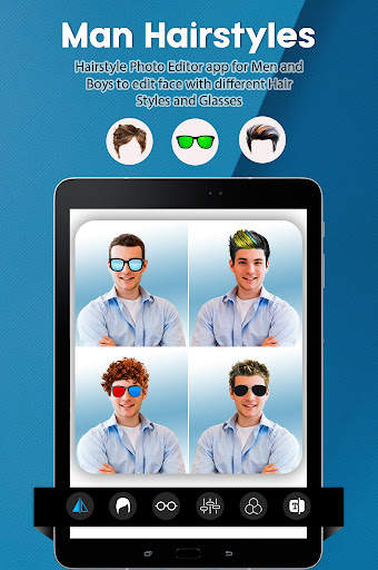 Men Hairstyle Photo Editor screenshot 9