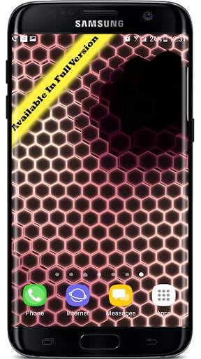 Neon Cells Particles 3D Live Wallpaper screenshot 7