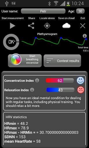 Stress Locator Free 6 تصوير الشاشة