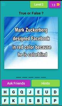 Facebook Quiz App screenshot 3