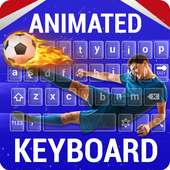 لوحة المفاتيح الرسوم المتحركة كأس العالم on 9Apps