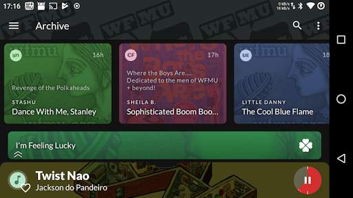 Woof Moo - An unofficial WFMU radio player screenshot 5