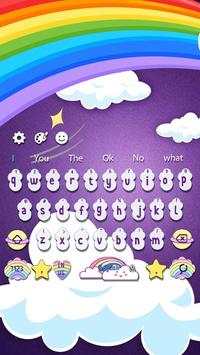 Cute Colorful Unicorn Keyboard Theme🦄 screenshot 1