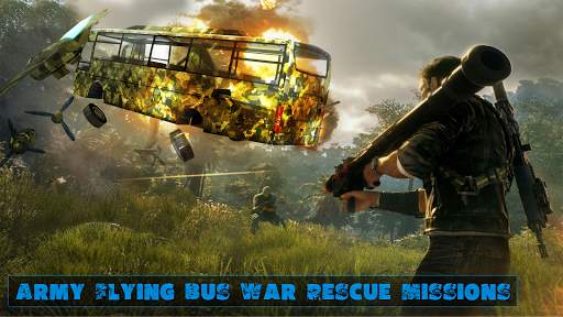 US Army Flying Bus War Rescue Mission screenshot 1