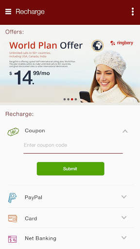 Ringbery : VoIP calling app 7 تصوير الشاشة