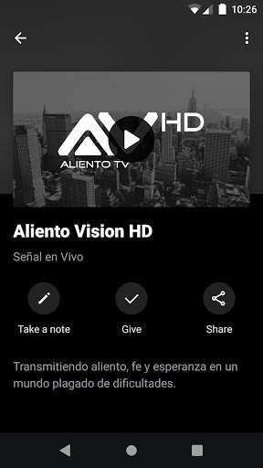 Aliento Vision TV Network screenshot 3
