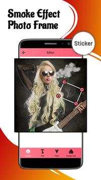 Smoke Effect Photo Frame скриншот 1