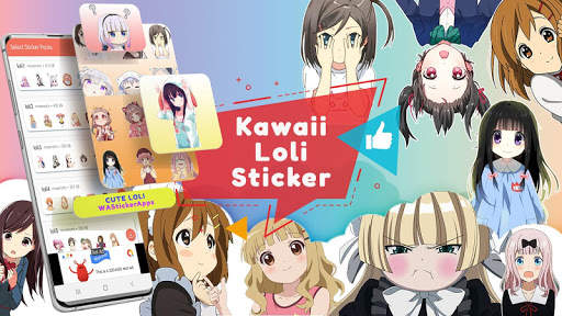 Loli Kawaii Sticker WA screenshot 1