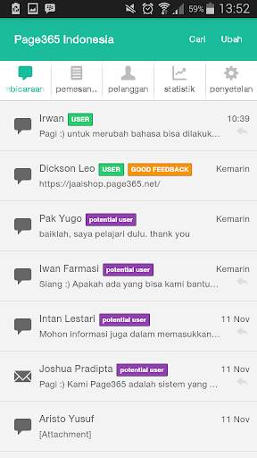 Page365 for Facebook and LINE screenshot 2