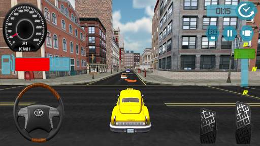 Realistic Taxi Simulator 2020 screenshot 2