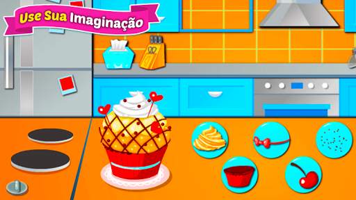 Jogo de Cozinhar - Bolinhos screenshot 7