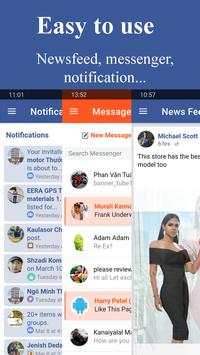 Fast Lite for Facebook & Messenger screenshot 3