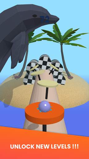 Bouncy Ball 3D Game - Hyper-casual, Ball jump game screenshot 2