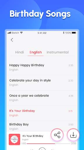 Birthday wishes song photo frame cake on photo screenshot 3