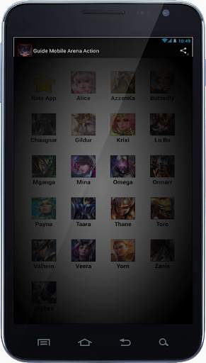 Guide Mobile Arena Action screenshot 1