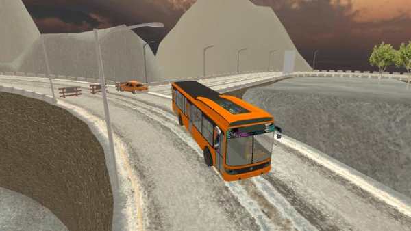 Heavy Mountain Bus Driving Simulator screenshot 3