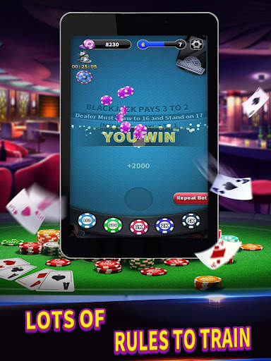 BlackJack 21 lite offline game screenshot 12