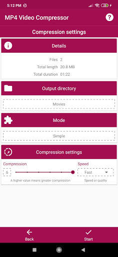 MP4 Video Compressor (Free) screenshot 2