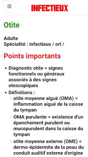 Maladie Infectieuse screenshot 9