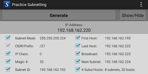 Practice Subnetting скриншот 4