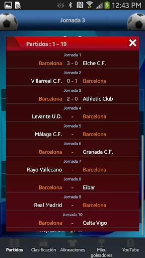 Fútbol - La Liga screenshot 4