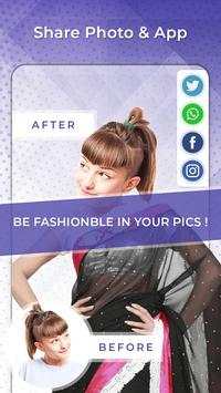 Women Fashion Saree Photo Suit Editor screenshot 4